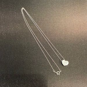 Tiffany & Co. Tiffany & Co Paloma Picasso Diamond Slide Heart Necklace